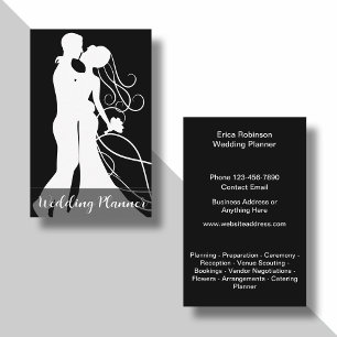 Business Cards für klassische Hochzeitsplaner Visitenkarte