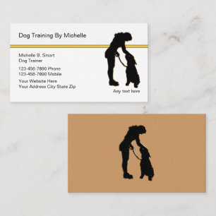 Business Cards für klassische Hunde Visitenkarte