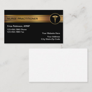 Business Cards für klassische Krankenpfleger Visitenkarte