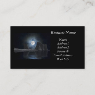 Business Cards für Moon & Beach Visitenkarte