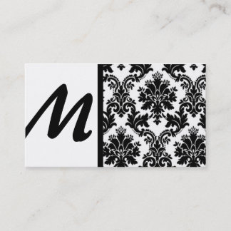 Business Cards für Schwarz und Weiß Visitenkarte