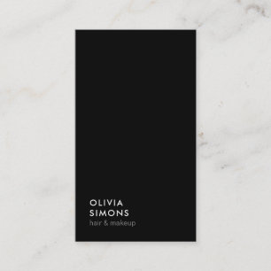 Business Cards im Minimalistischen Stil Visitenkarte