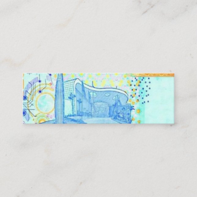 Business Cards MORROCO 🇲 🇦 Mini Visitenkarte (Vorderseite)