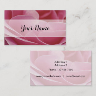 Business Cards - Rose-01 Visitenkarte
