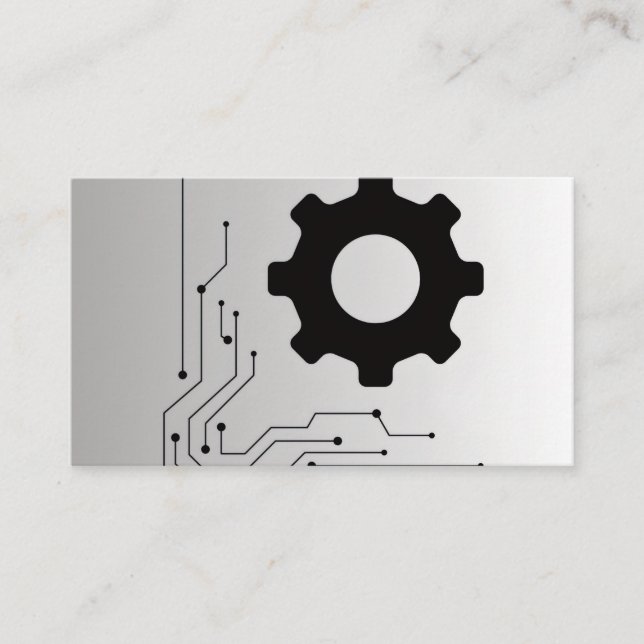 Business Cards Tech Visitenkarte (Vorderseite)