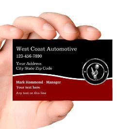 Business Cards von Klasse Automotive Services Visitenkarte