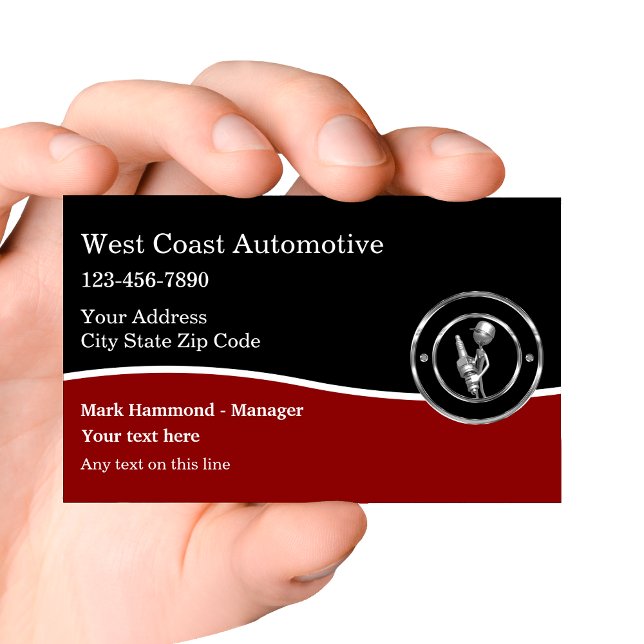 Business Cards von Klasse Automotive Services Visitenkarte (Von Creator hochgeladen)