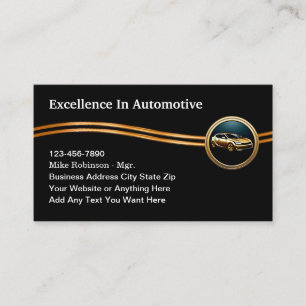 Business Cards von Klasse Automotive Services Visitenkarte