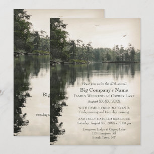 Business Church Retreat Familie Jamboree am See Einladung