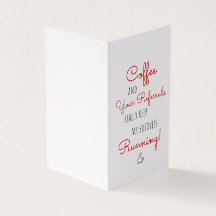 Business-Coffee-Referenzen Behielt laufen Danke