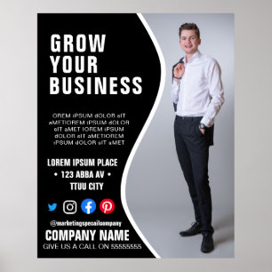 BUSINESS Custom Logo Flyer Poster