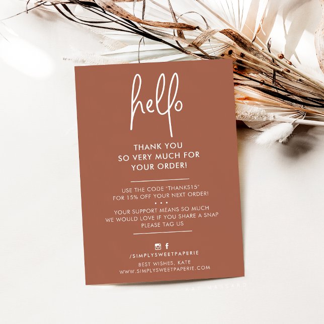 BUSINESS DANK IHNEN moderne, hellgelbe Farbe Dankeskarte (Von Creator hochgeladen)