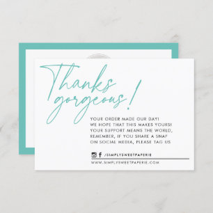 BUSINESS DANK IHNEN moderne Kugelschreiber Pfeffer Dankeskarte