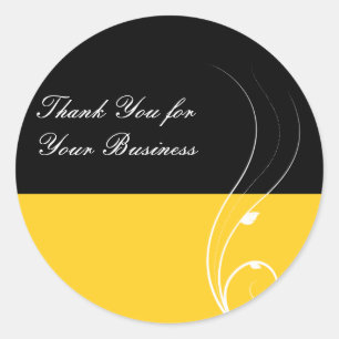Business Danke Stickers