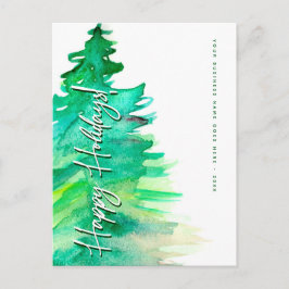 Business Danke Weihnachten Pine Happy Holidays