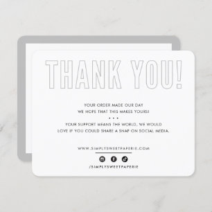 BUSINESS DANKEN SIE städtischen männlichen coolen  Dankeskarte