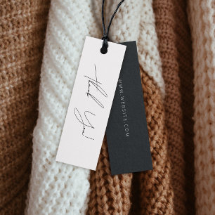 Business Dankeschön Label Hang Tag