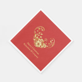 Business Elegance Corporate Weihnachten Party Serviette