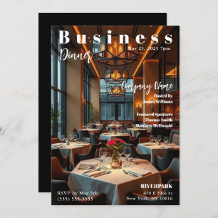 Business Event Einladung