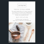 Business Event Minimalistisches Berufliches Foto Flyer<br><div class="desc">Eine einfache,  moderne Foto-Business-Einladung,  die sich durch eine übersichtliche Typografie und eine minimale Gestaltung auszeichnet. Klicken Sie auf die Schaltfläche Bearbeiten,  um dieses Design mit Ihrem geschäftlichen Foto und den Details anzupassen.</div>