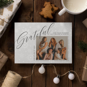 BUSINESS FERIENKARTE Foto hinzufügen Postkarte