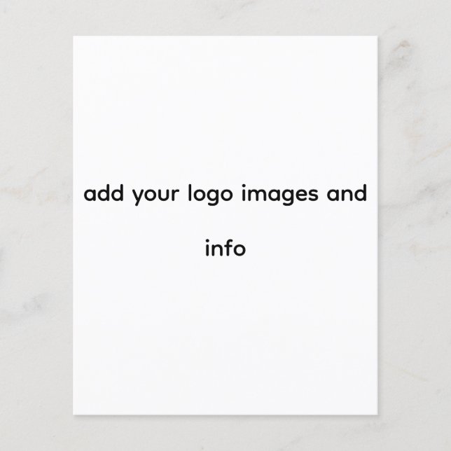 business flyer   (Vorne)