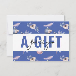 BUSINESS GIFT CERTIFICATE Christmas Pattern