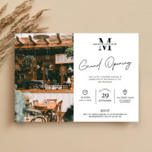Business Grand Opening Minimalistisch Modernes Fot