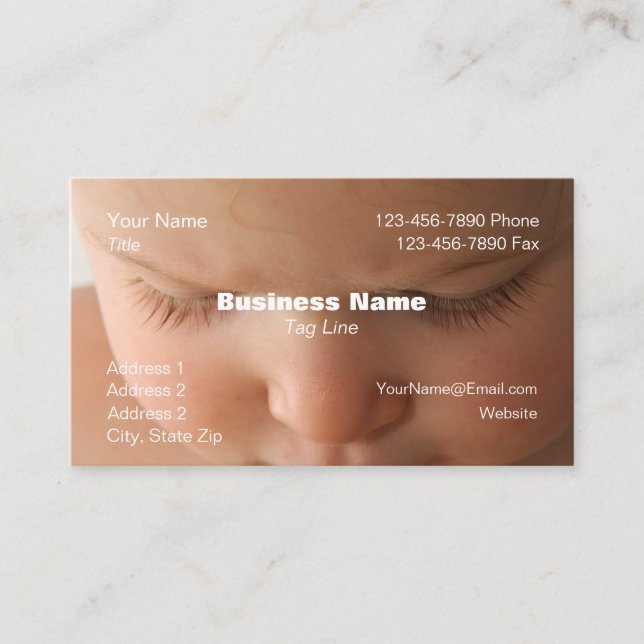 Business Hospitality HAMbyWG Business Card Visitenkarte (Vorderseite)