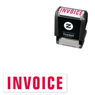 Business Invoice Permastempel