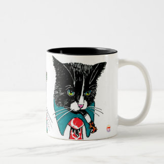 Business Kitties Mug Zweifarbige Tasse