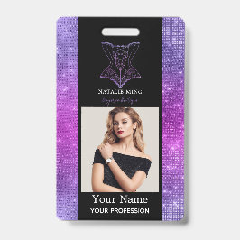 Business Lingerie Boutique Mitarbeiter Foto Ausweis