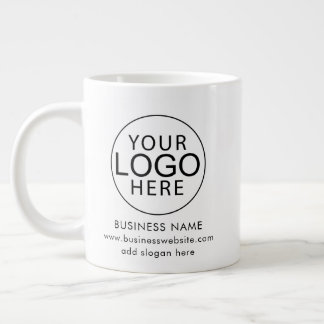 Business Logo Corporate Promotional Swag Custom Jumbo-Tasse