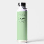 Business-Logo Custom QR-Website Green Trinkflasche<br><div class="desc">Machen Sie eine kühne Aussage mit unserem Beruflichen Business Logo Custom QR Code Website Green Water Bottle. Diese elegante und stilvolle Wasserflasche bietet die perfekte Leinwand, um Ihr Firmenlogo zu präsentieren und Ihre Markendarstellung zu verbessern. Durch das Aufsetzen Ihres Firmenlogos auf dieser Wasserflasche schaffen Sie nicht nur einen beruflichen und...</div>