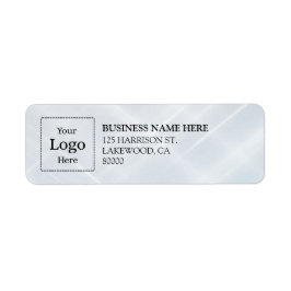Business Logo Custom Return Address Label