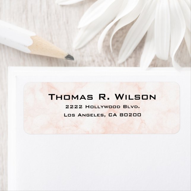 Business Logo Custom Return Address Label (Insitu)