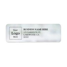 Business Logo Custom Return Address Label