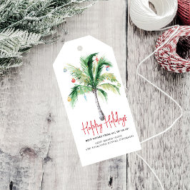 Business Logo Happy Holidays Company Geschenkanhänger