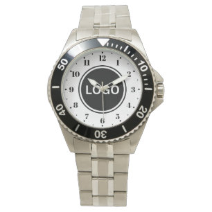 Business-Logo Modernes, einfaches Design Armbanduhr