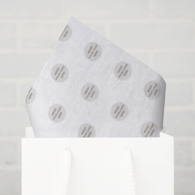 BUSINESS LOGO PACKAGING modern professional wrap Seidenpapier (Geschenktüte)