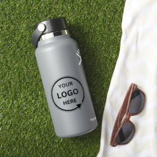 Business Logo   Professional Branded Water Bottle Aufkleber