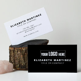 Business Logo Simple Modern Minimal Professional Visitenkarte