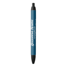 Business Marketing Personalisiert dunkel aquamarin