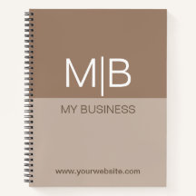 Business Mocha Monogramm