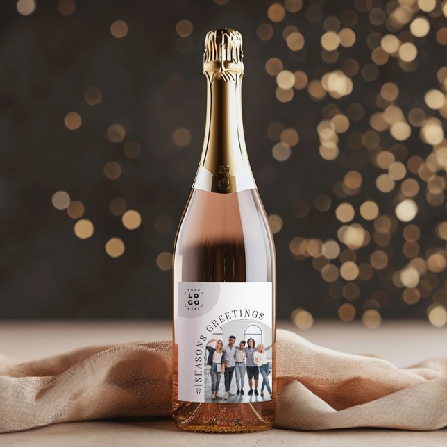 Business Modern Arch Foto Weihnachtsfeiertag Weinetikett (Von Creator hochgeladen)