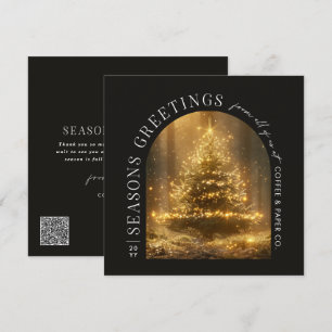 Business Modern Arch Foto Weihnachtskarte Feiertagskarte