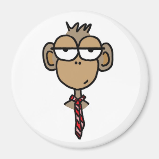 Business Monkey Magnet (Vorne)
