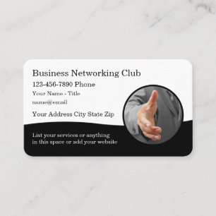 Business Networking und Marketing Business Cards Visitenkarte