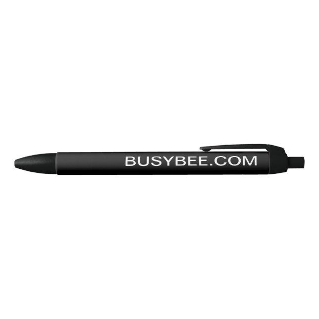 Business Pen anpassen - Busybee-Design Kugelschreiber (Oberseite)