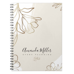 Business-Personalisiertes Notebook für Veranstaltu Notizblock